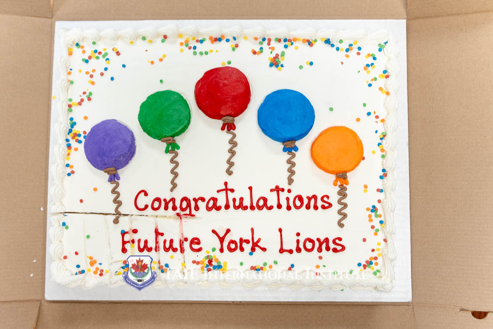 Thank You, York University, for Recognizing Our Future Lions!