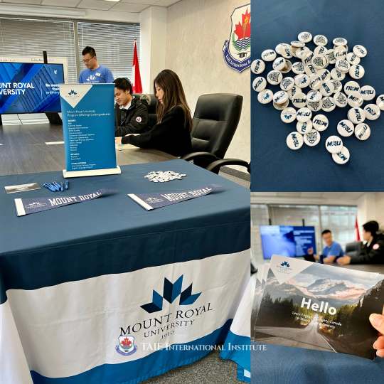 TAIE 2022 University Fair – Mount Royal University
